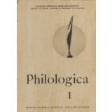 Philologica, I