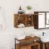 VidaXL Dulap perete de baie, lemn vechi, 60x25x40 cm, lemn prelucrat 860074