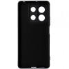 Husa silicon TPU Matte neagra pentru Xiaomi Redmi Note 13 5G