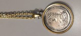 MEDALIE MEDALION CU LANTISOR KAISERIN UND KONIGIN - MARIA THERESIA - AN 1976