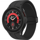 Cumpara ieftin Smartwatch Samsung Galaxy Watch 5 Pro, 45mm, Bluetooth, Black Titanium