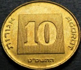 Cumpara ieftin Moneda exotica 10 AGOROT - ISRAEL, anul 1989 * cod 728 H