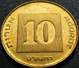 Cumpara ieftin Moneda exotica 10 AGOROT - ISRAEL, anul 1989 * cod 728 H, Asia