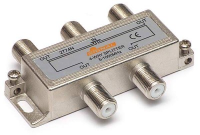 Splitter TV de interior 4 cai - Signal R-4 (7 dB, 5-1000 MHz) foto