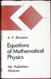 Carte: Equations of Mathematical Physics - A.V. Bitsadze, 1980, Cartonata, Romana, Analiza Matematica