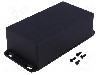 Carcasa aluminiu, 82mmx153mmx50mm, IP54, HAMMOND - 1590P1FLBK