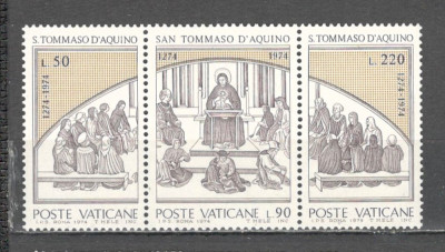 Vatican.1974 700 ani moarte Sf.Toma din Aquino-streif SV.494 foto