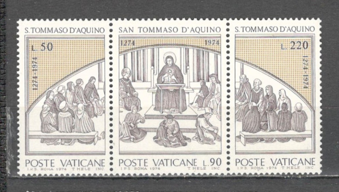 Vatican.1974 700 ani moarte Sf.Toma din Aquino-streif SV.494