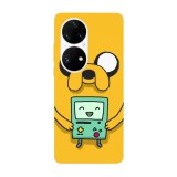 Husa compatibila cu Huawei Mate 40 Pro model BMO Adventure Time, Silicon, TPU, Viceversa