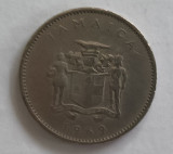 Moneda 10 cents Jamaica 1969, America Centrala si de Sud