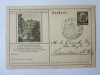 Carte pos.Germania nazista 1938,stampila rara:Vizita la Berlin a amiralui Horthy, Necirculata, Printata