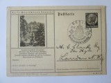 Carte pos.Germania nazista 1938,stampila rara:Vizita la Berlin a amiralui Horthy