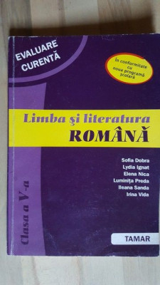 Limba si literatura romana clasa a 5-a - Sofia Dobra, Lydia Ignat foto