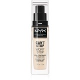 NYX Professional Makeup Can&#039;t Stop Won&#039;t Stop Full Coverage Foundation fond de ten cu acoperire ridicată culoare 01 Pale 30 ml