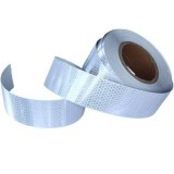Banda Reflectorizanta Alba Fagure 5cm x 25m ALM - Avertizare, Siguranta Rutiera