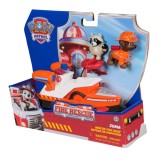 PATRULA CATELUSILOR VEHICUL DE SALVARE MASINA DE POMPIERI SI FIGURINA ZUMA SuperHeroes ToysZone, Spin Master