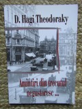D. Hagi Theodoraky - Amintiri din trecutul negustoresc...