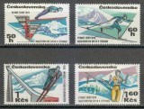 Cehoslovacia 1970 - Schi nordic, sport, serie neuzata