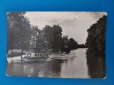CPIB 23200 CARTE POSTALA - DELTA DUNARII. PE CANALUL DRANOV, RPR, CIRCULATA, 1959, STAMPILA, Fotografie