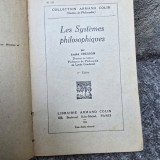 Les systemes philosophiques - Andre Cresson