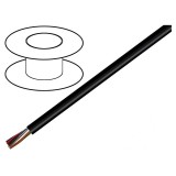 Cablu electric neecranat 2x0,75mm2 300V negru