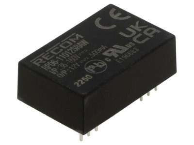Convertor DC/DC 6W 36-160V la 12V 500mA foto