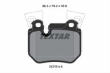 Set placute frana TEXTAR 2431501