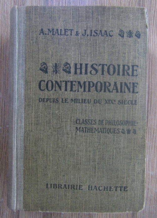 Albert Malet - Histoire contemporaine depuis le milieu du XIX siecle