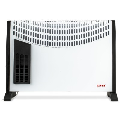 Convector electric Zass ZKH 02 T, 2000 W, 3 trepte de putere, Termostat reglabil, Turbo ProDesign DailyAppliances foto
