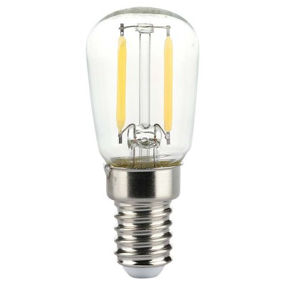 Bec E14 ST26 cu filament LED 2W 6500K alb rece V-tac SKU-214445 foto