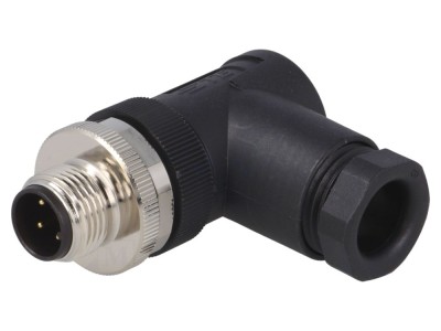 Conector M12 tată 3 pini, IP67 foto