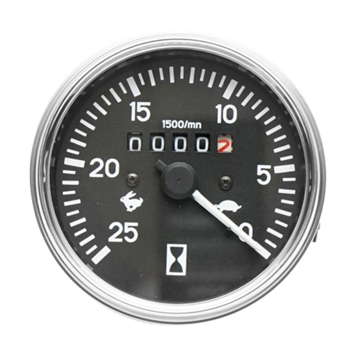 Ceas indicator turatie / turometru 85 mm universal pentru Massey Ferguson 230, 231, 235, 240, 245, 250, 253, 255, 298 - coduri 1666561M92,