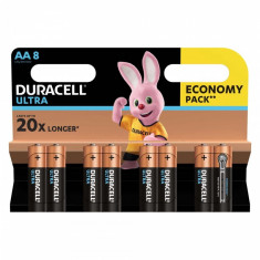 Set 8 baterii Duracell Ultra, tip AA foto