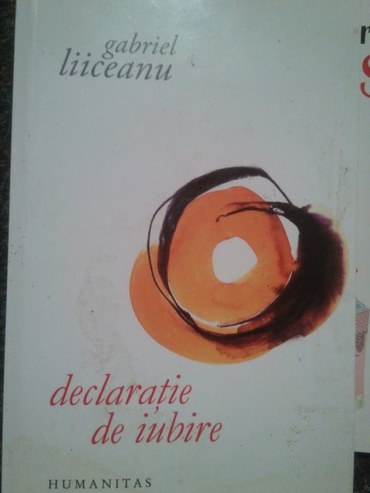 Gabriel Liiceanu - Declaratie de iubire (2011)