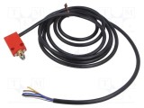 Limitator cursă rolă metalică transversală &Oslash;10mm CROUZET 10A NO NC IP66 cablu 3m