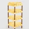 ETAJERA PLASTIC STERK 4 NIVELE COLT, 34X46X86, DIVERSE CULORI