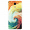 Husa silicon pentru Huawei Enjoy 7 Plus, Big Wave Painting