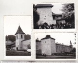 Bnk foto - Manastirea Secu 1976 - lot 3 fotografii, Alb-Negru, Romania de la 1950, Cladiri