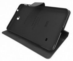 Husa tip carte Mercury Goospery Fancy Diary neagra pentru Samsung Galaxy Tab 4 8.0 (SM-T330), Tab 4 8.0 LTE (SM-T335) foto