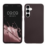 Husa Kwmobile pentru Samsung Galaxy A55, Visiniu, Silicon, KWM000021MI006C, Carcasa