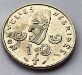 474. Moneda Noile Hebride 10 francs 1977 (varianta I.E.O.M)(tiraj 200.000 buc)