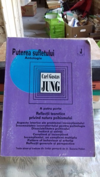 PUTEREA SUFLETULUI-CARL GUSTAV JUNG PARTEA A PATRA