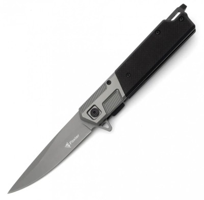 Cutit pliabil tip briceag Foxter, ideal pentru camping si drumetii, 23 cm, clema agatare foto