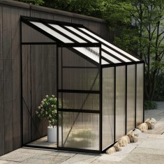 vidaXL Sera, antracit, 5,24 m?, aluminiu foto