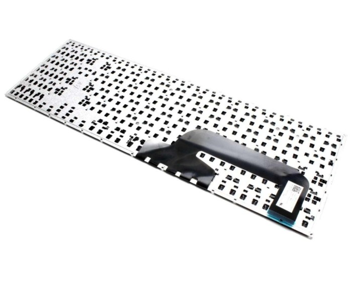 Tastatura Asus 0KN1-3XUS12 layout US fara rama enter mic, 0KNB0-5100US00 layout US fara rama enter mic