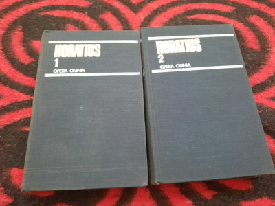 HORATIUS -OPERA OMNIA - 2 volume CARTONATE foto