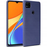 Husa Tech-Protect Icon pentru Xiaomi Redmi 9C Albastru inchis, Silicon, Carcasa