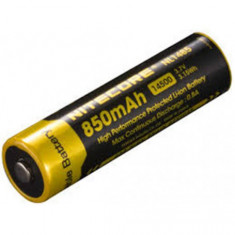 Nitecore NL1485 14500 850mAh baterie reincarcabila Li-ion 3.7V Con?inutul pachetului 1 Bucata foto