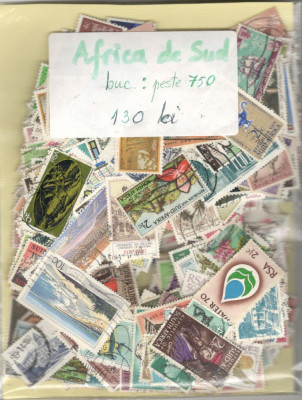 AFRICA DE SUD.Lot peste 750 buc. timbre stampilate foto