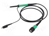 Sondă pasivă CAL TEST 250MHz 1M&Omega; pentru osciloscop 1,4ns 10-35pF 1,2m